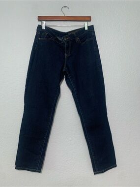GAP Dark Blue Straight Leg Jeans
